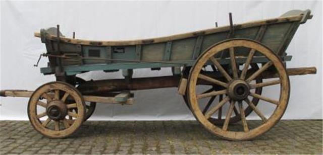 Polderwagen met afneembare zijborden, Karrenmuseum Essen